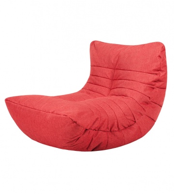 Бескаркасное кресло Cocoon Chair Red (красный) купить у производителя Папа Пуф недорого